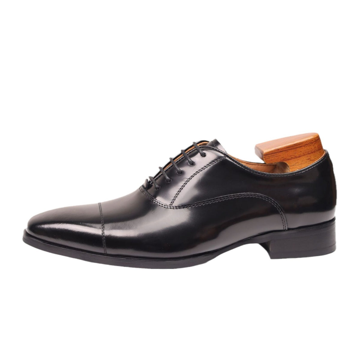 Men's Formal British Style Oxford Handmade Slit Men's Business Leather Shoes
