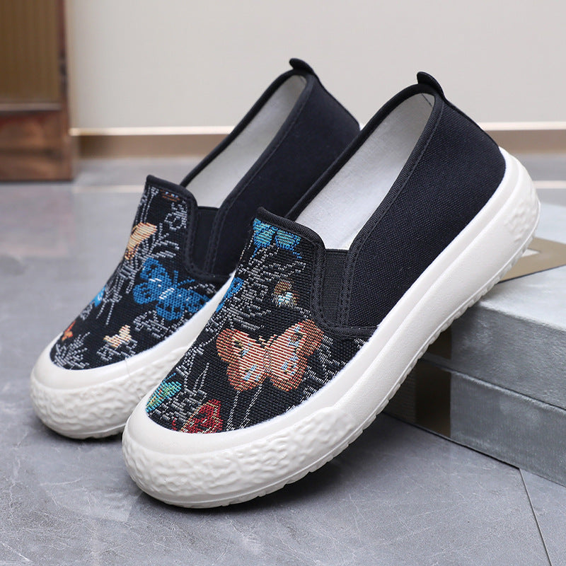 Women's Versatile Korean Style Breathable Platform Fashion Casual Shoes