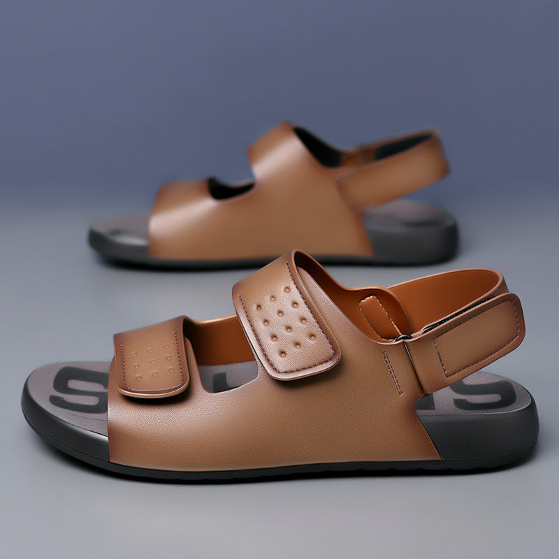 Men's Summer Fashionable Soft Bottom Business Outer Sandals