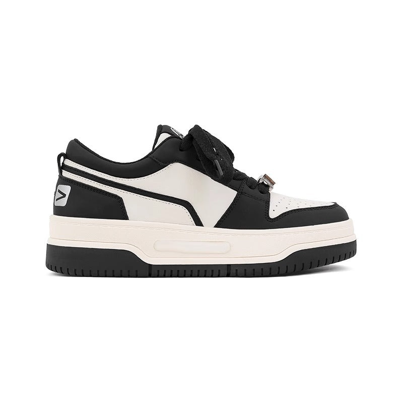 Platform White Black Retro Sports Versatile Hight Casual Shoes