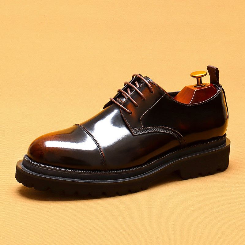 Men's Formal Wear Business Cowhide Lining British Leather Shoes