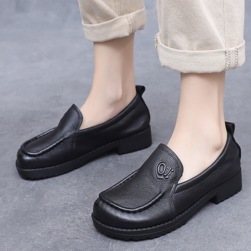 Women's Pumps British Style Handmade Soft Bottom Loafers