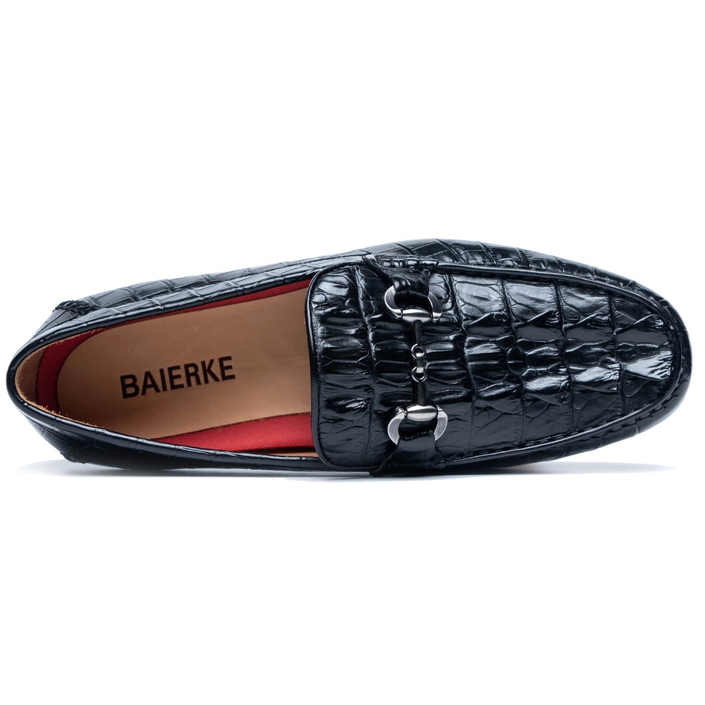 Men's Crocodile Summer Tods Slip-on Genuine Business Casual Shoes