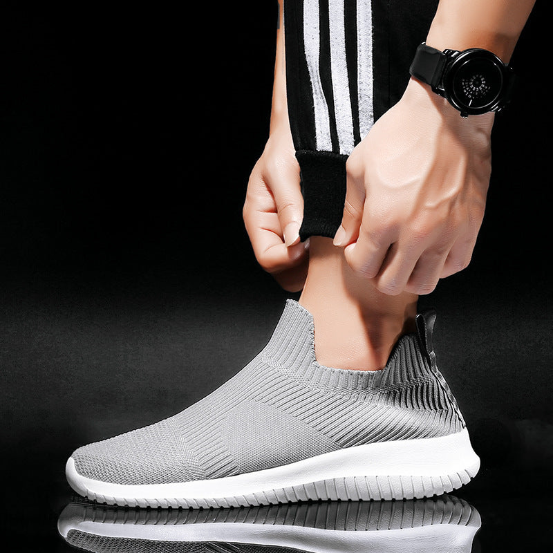 Men's Plus Size Summer Leisure Mesh Surface Sneakers