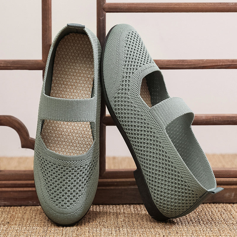 Women's Old Cloth Autumn Mom Soft Bottom Casual Shoes