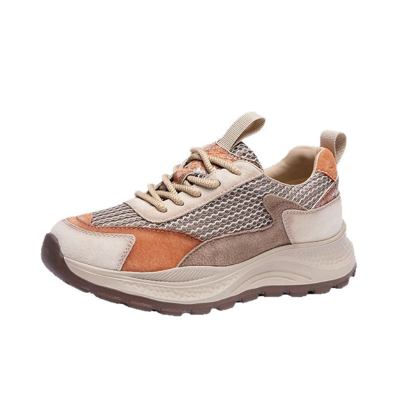 Women's Retro Soft Bottom Lightweight Mesh Surface Sneakers