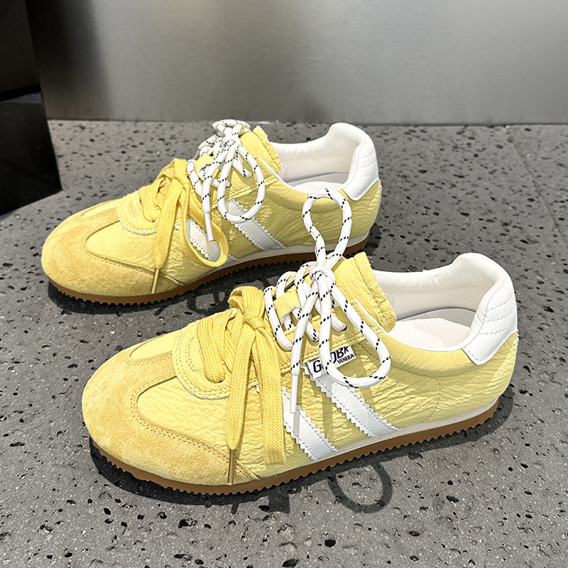 Women's Retro German Training Spring Flat Bottom Sports Versatile Cortez Comfortable Sneakers