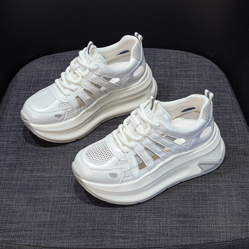Women's Breathable Platform Height Increasing Insole Dad Fashion Women's Casual Shoes