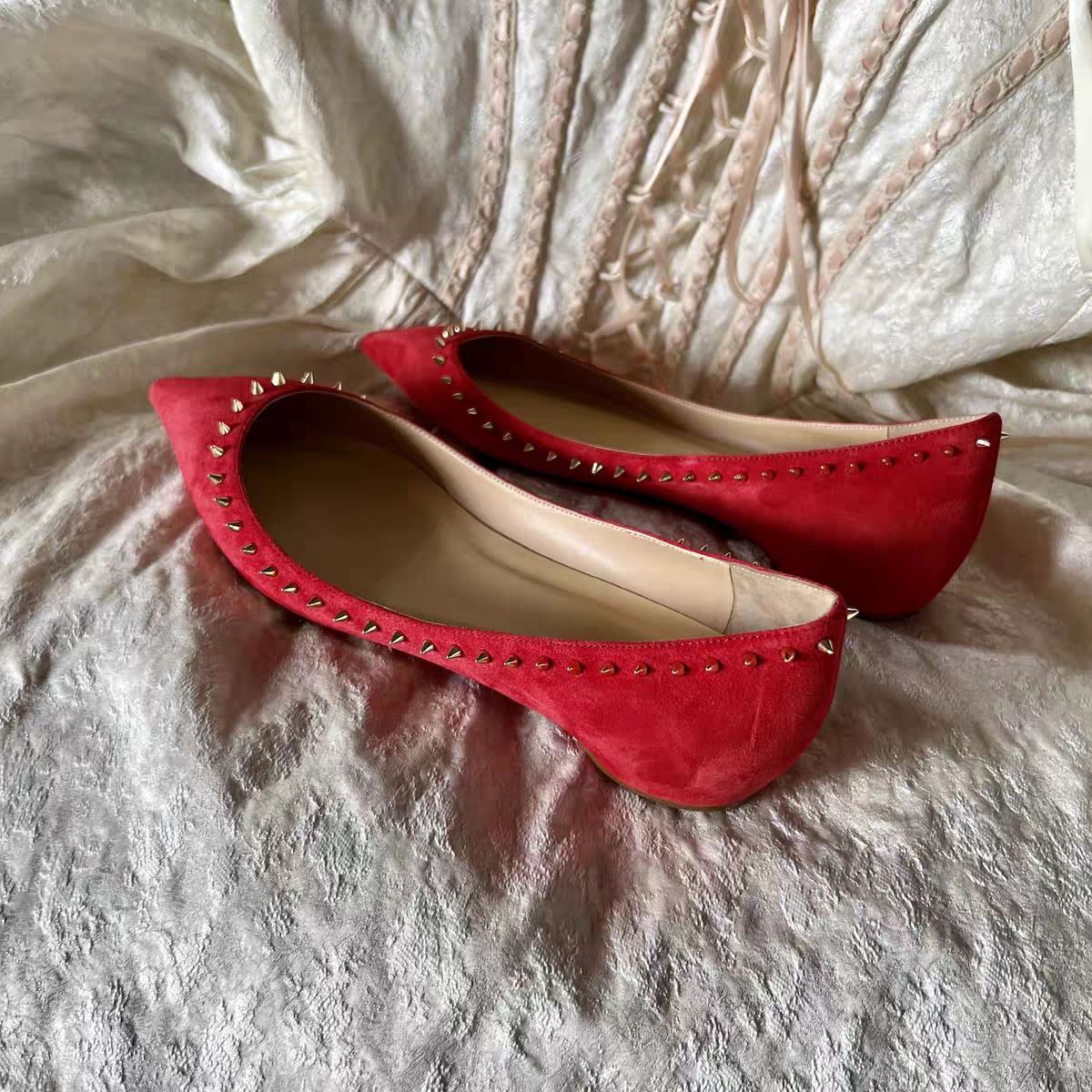 Women's Flat Height Increasing Insole Rivet Summer Women's Fashion Shoes