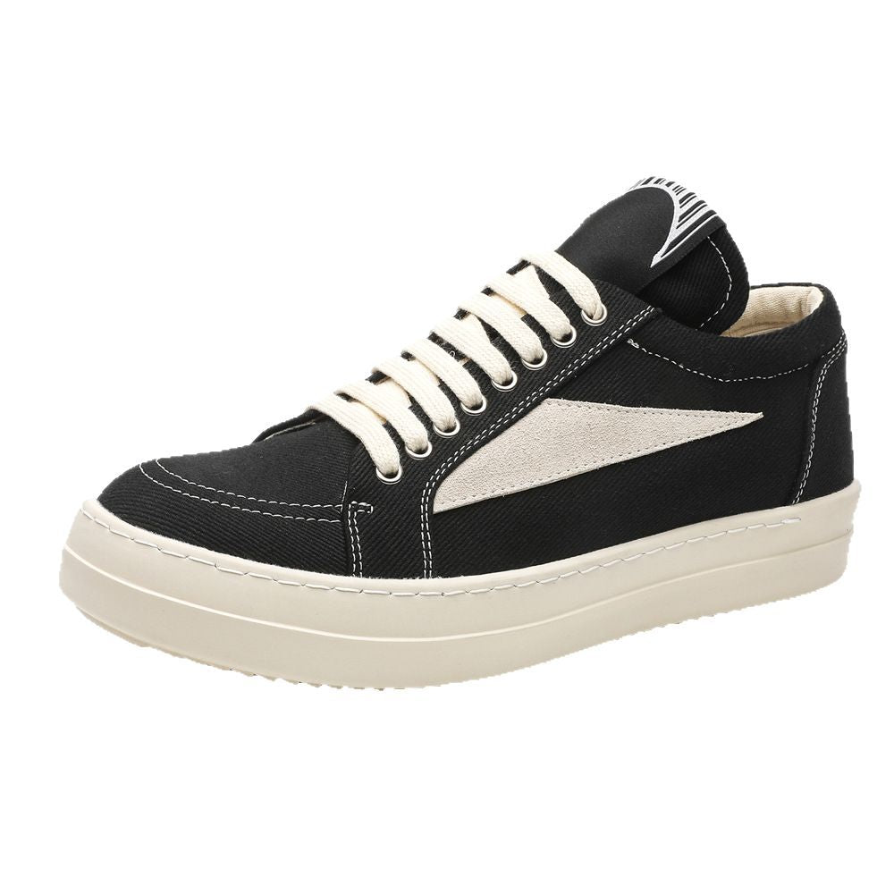 Men's Design Dark High Street Style Low Sneakers