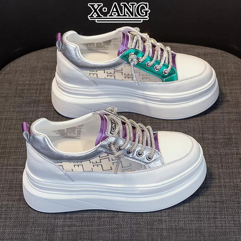 Women's & Men's Small Height Increasing Insole Summer Mesh Casual Shoes