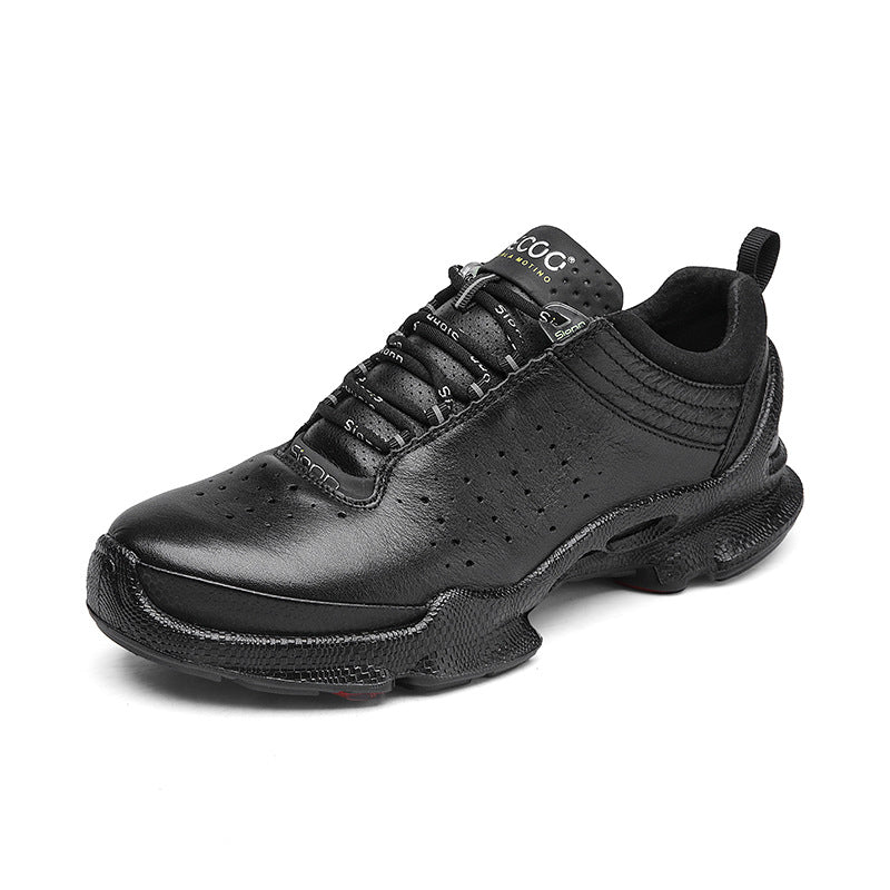 Men's Leader Fan Commuter Business First Layer Cowhide Men's Casual Leather Shoes