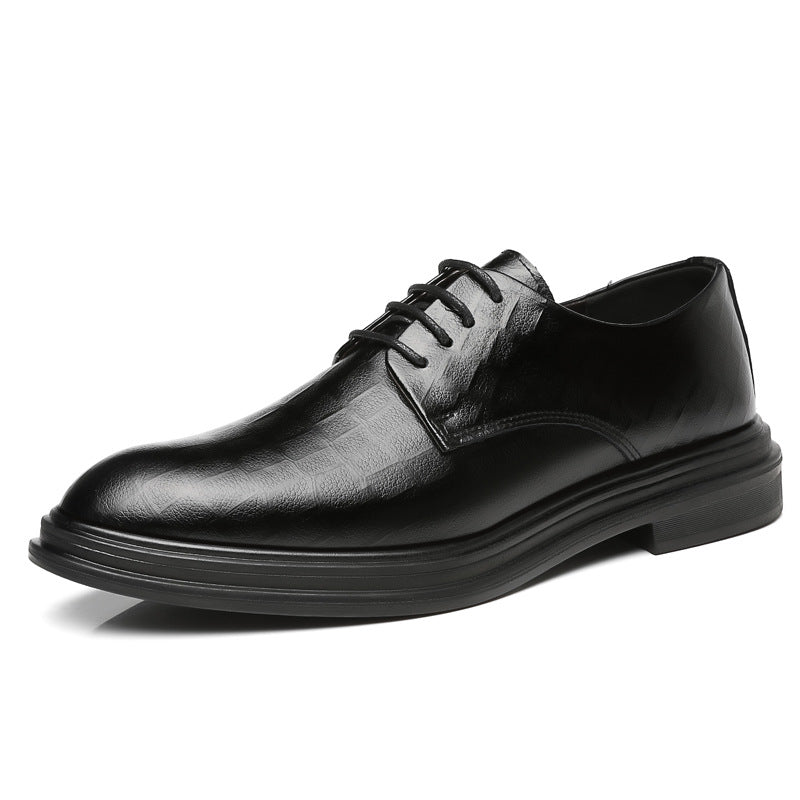 Men's Formal Business Soft Bottom Surface Korean Leather Shoes