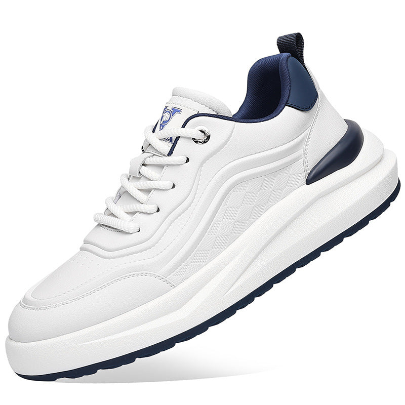 Men's Fashionable Classic Sports Versatile White Board Sneakers