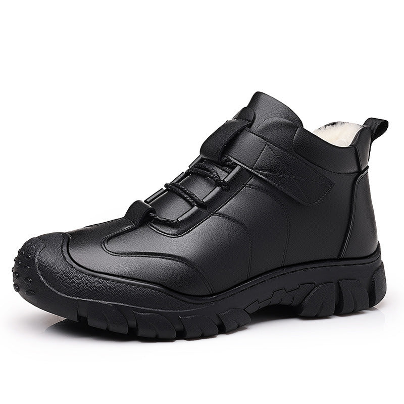 Men's Winter Warm With Veet Thick Cotton Snow Boots