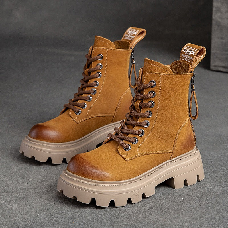 Design Sense Niche Cotton Thick Bottom Warm Women's Shoes