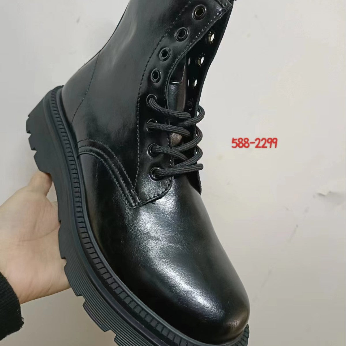 Men's Martin Thick Sole Increased Knight Boots