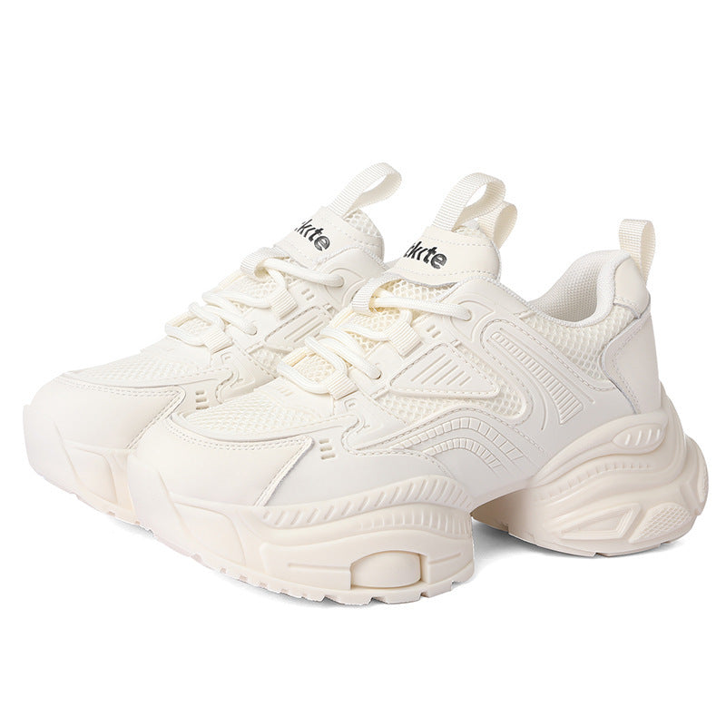 Women's Platform Muffin Heighten Soft Bottom Travel Casual Shoes
