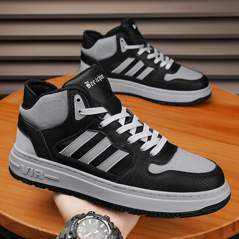 Men's Sports Board Green Fashion Fashionable Plus Sneakers