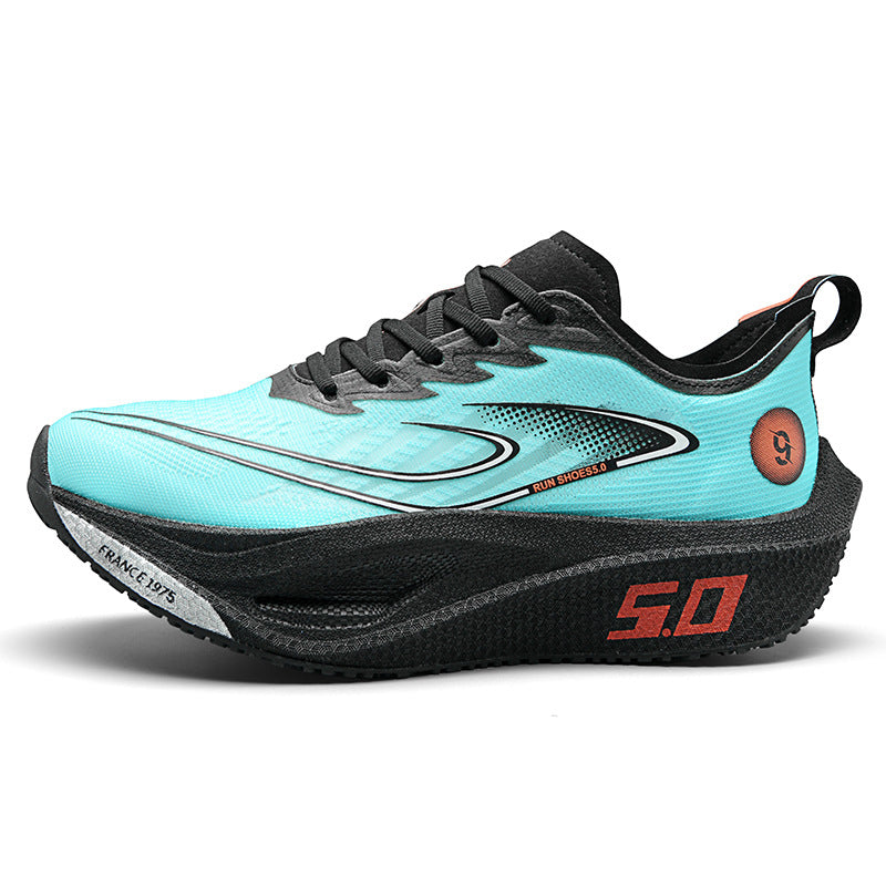 Men's Running Marathon Super Light Real Carbon Plate Racing Sports Sneakers