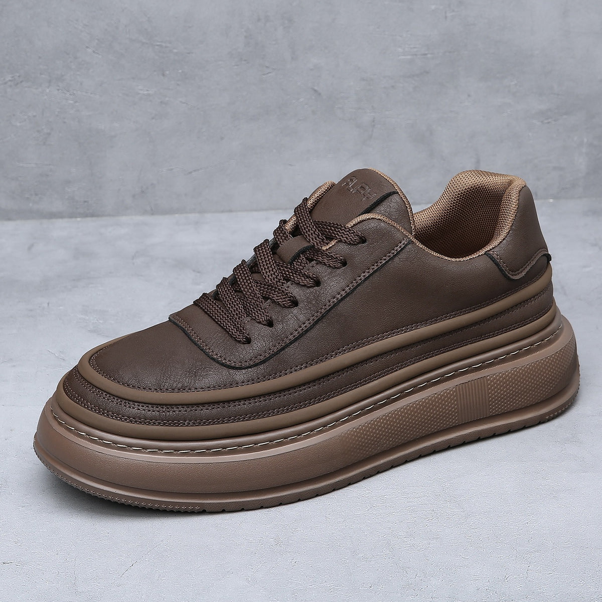 Men's Thick Bottom Hight Increasing Breathable Trendy Casual Shoes