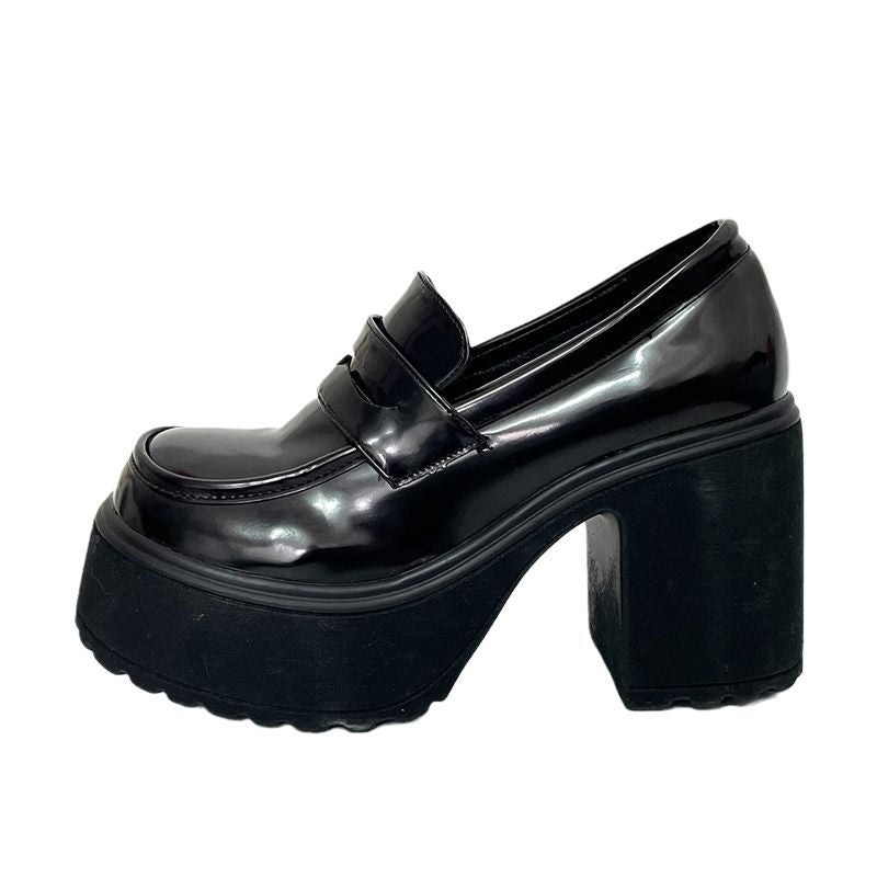 High Small Height Increasing British Style Casual Shoes