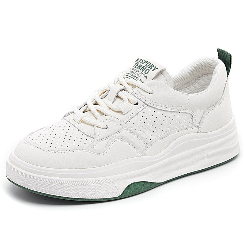 Women's Authentic Hollow Out White Breathable Lightweight Casual Shoes