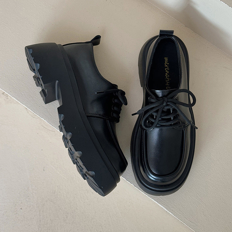 Women's British Style Platform Authentic Mary Jane Loafers