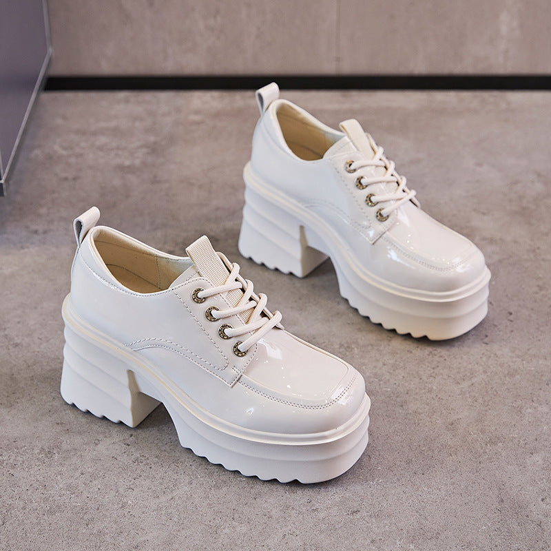 Women's Increasing Insole Small British Style Autumn Women's Shoes