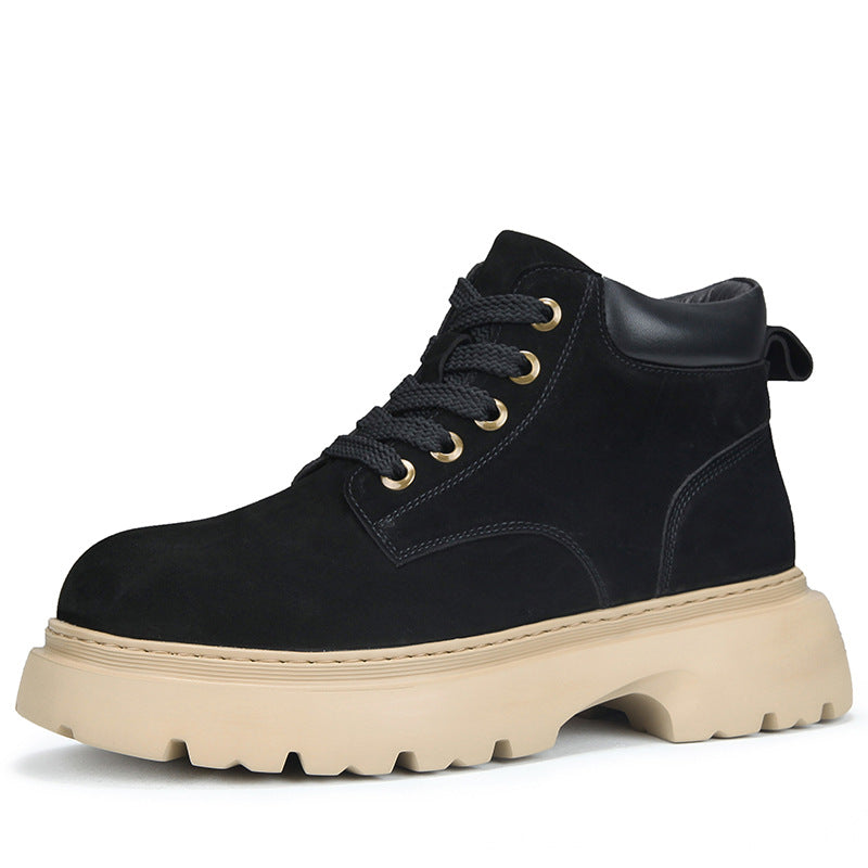Men's Martin Autumn Vintage Thick-soled Working Boots