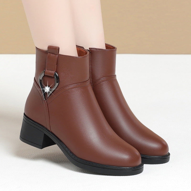 Mother's Soft Soled Veet Female Ankle Boots