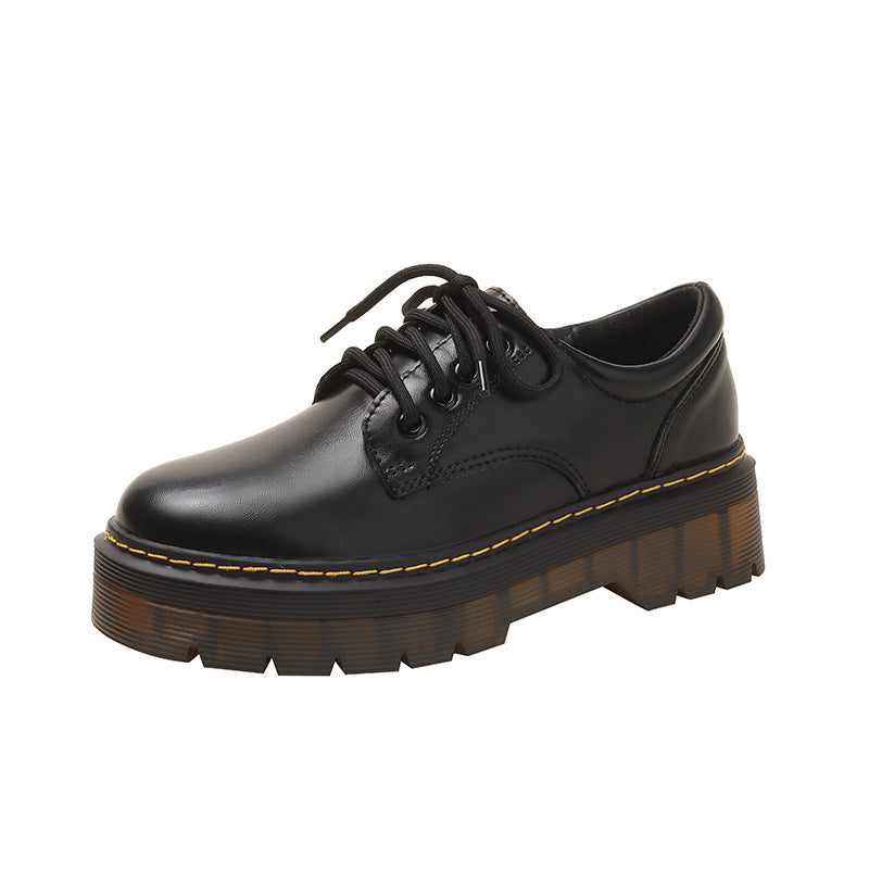 Women's Small For Platform Genuine Pumps Martin Casual Shoes