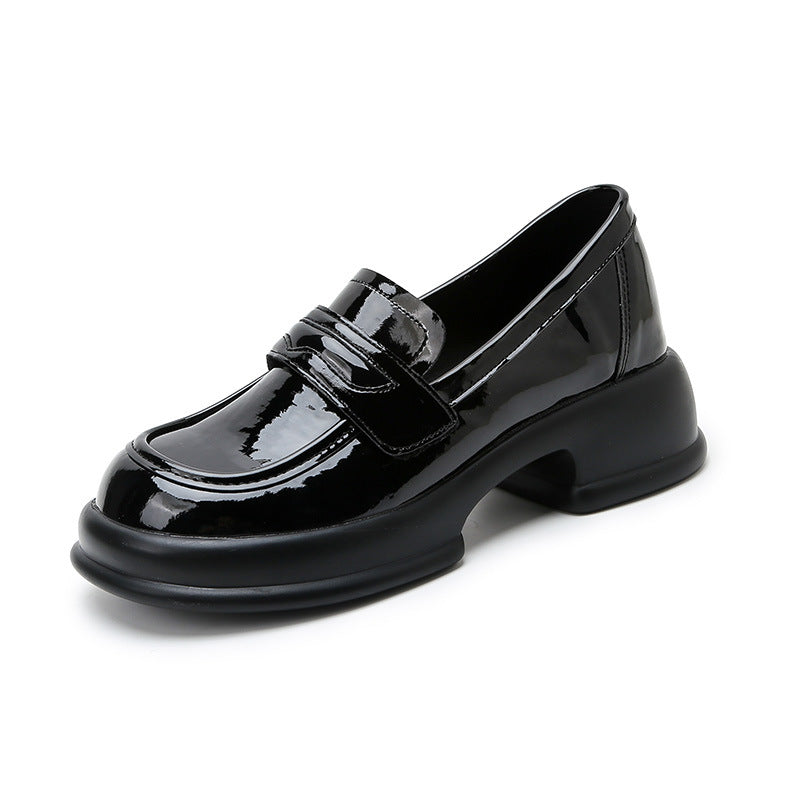 Women's Small Height Increasing Insole Slip-on Size Loafers