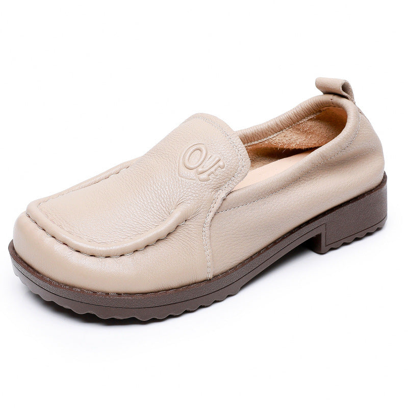 Women's Pumps British Style Handmade Soft Bottom Loafers
