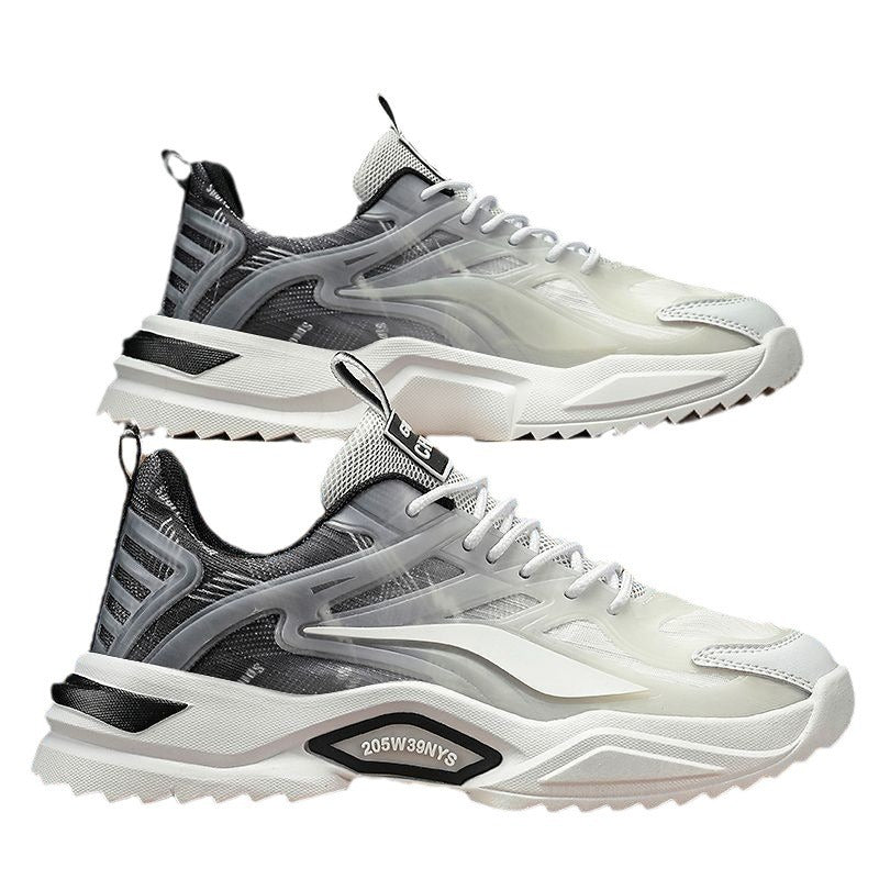 Men's Spring Sports Youth Mesh Clunky Versatile Casual Shoes