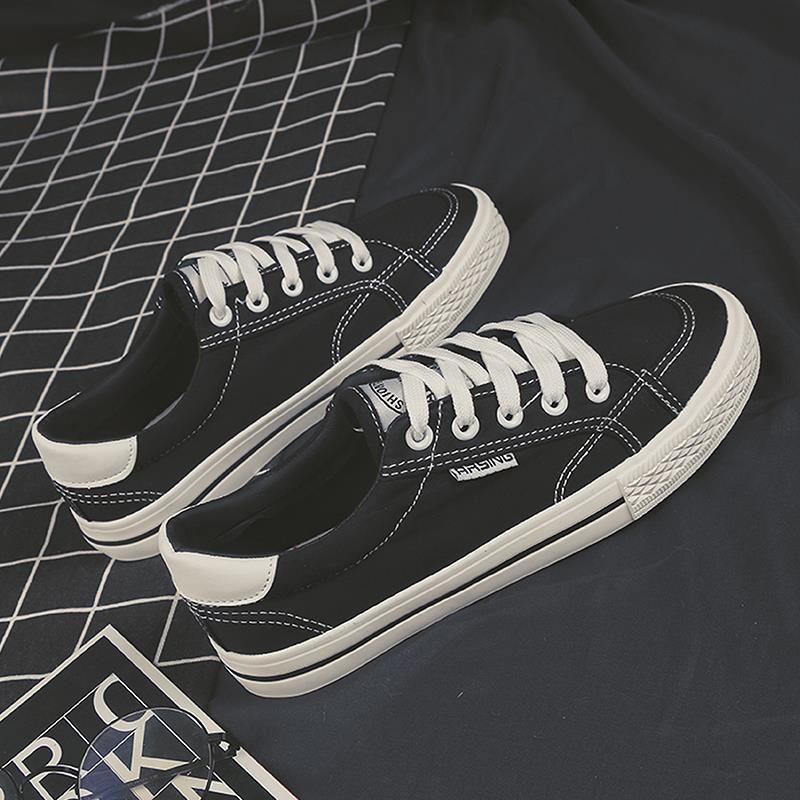 Men's Top Trendy Korean Fashion Sports Board Canvas Shoes