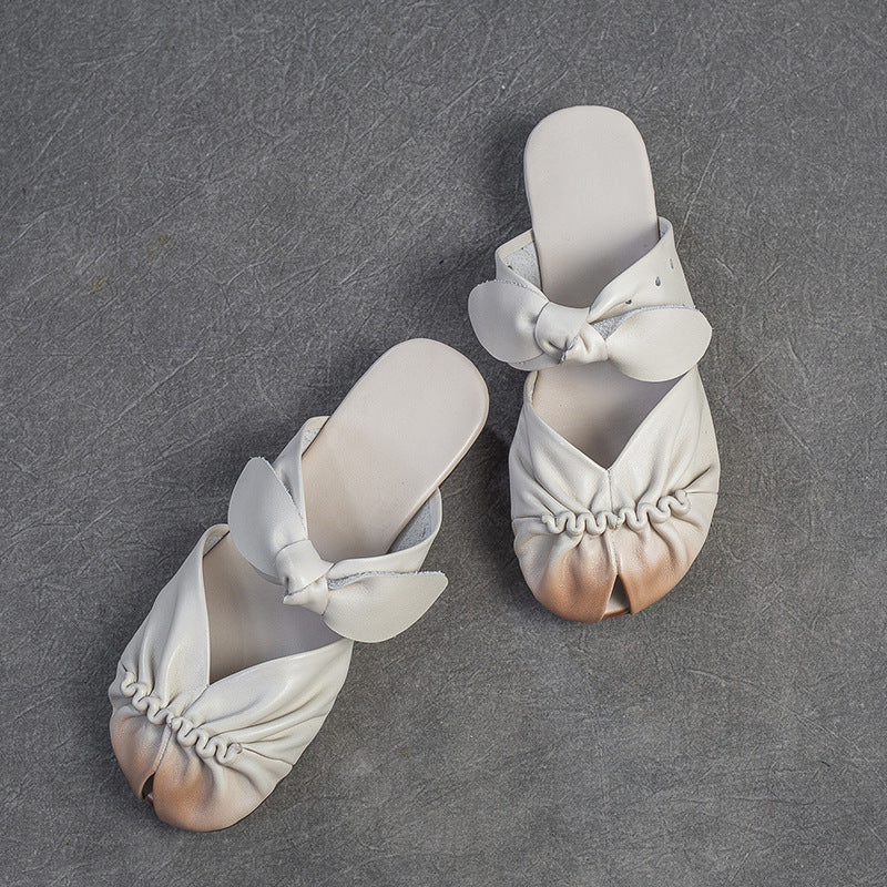 Women's Breathable Soft Bottom Surface Flat For Sandals