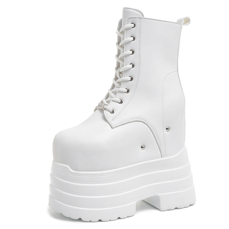 Thick Bottom Small Man Plus Size Boots