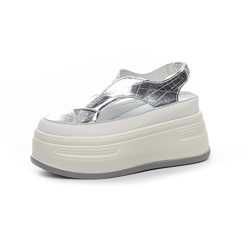 Women's Hollow Out Breathable Versatile Platform Height Sandals