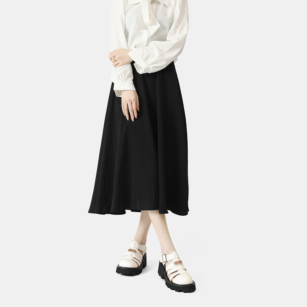 Women's Closed Toe Summer Pitcher Plant Platform Small Sandals