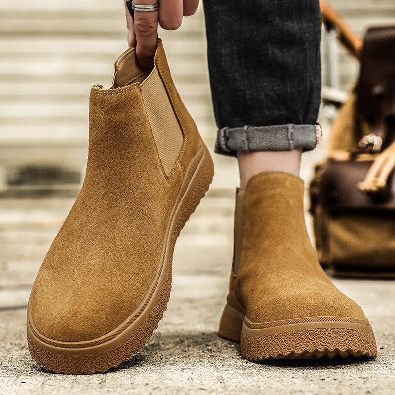 Men's Martin Suede Ankle Trendy Vintage Boots