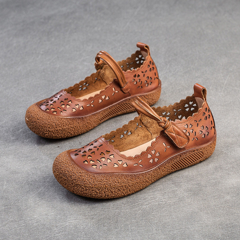 Women's Retro Style Comfortable Hollow Hole Breathable Sandals