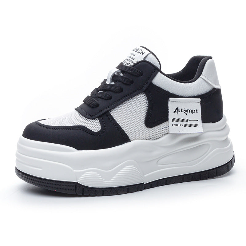 Women's Height Increasing Insole Small Summer Mesh Men's Shoes