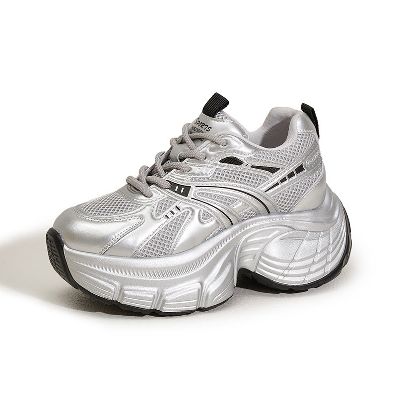 Women's & Men's Height Increasing Insole Dad Spring Fashionable Sports Men's Shoes