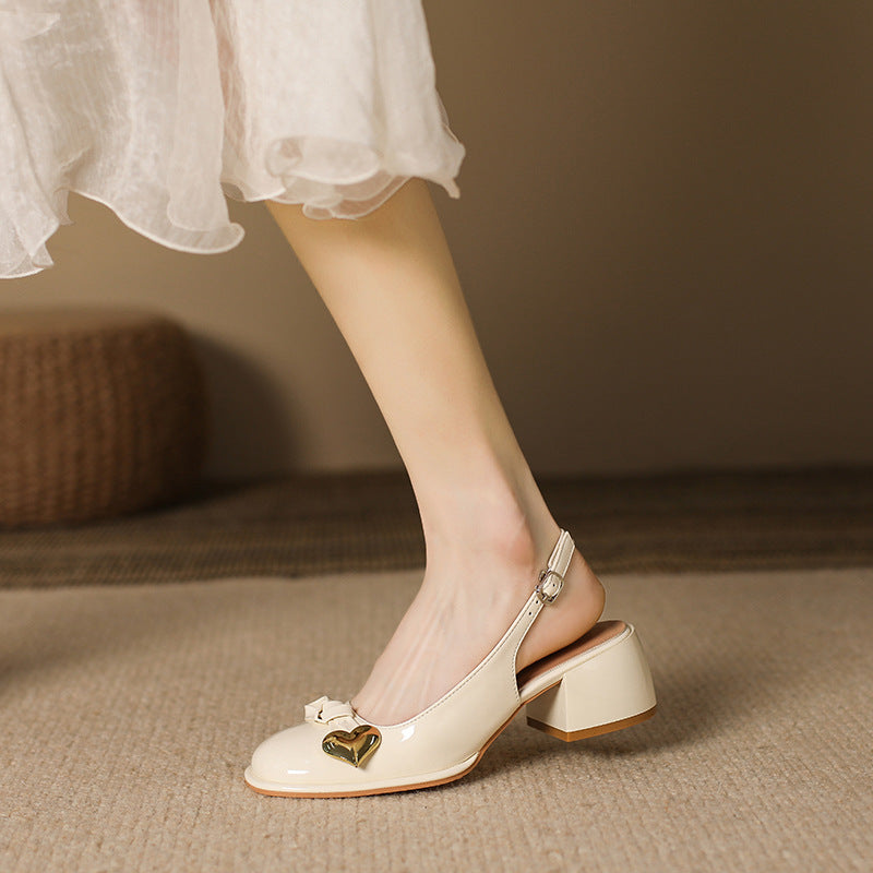 Women's Flat For Back Empty Outer Wear Heels