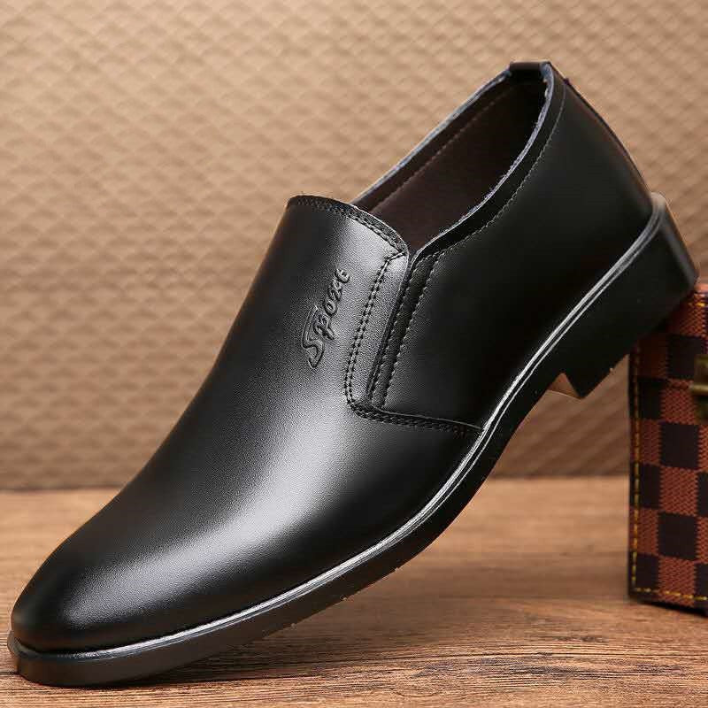 Men's Autumn Business Formal Dad Popular Fashion Leather Shoes