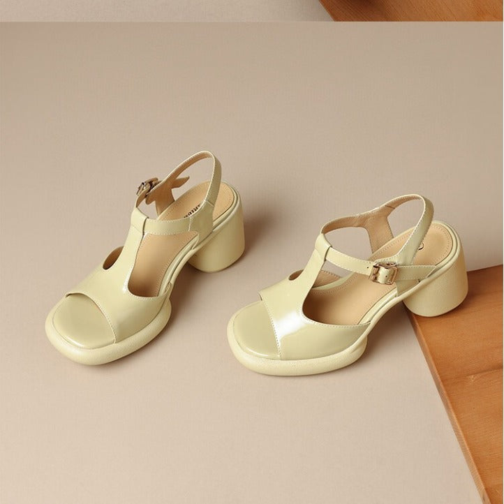 Women's Limited Sizes Special Offer Thick Bottom Heels