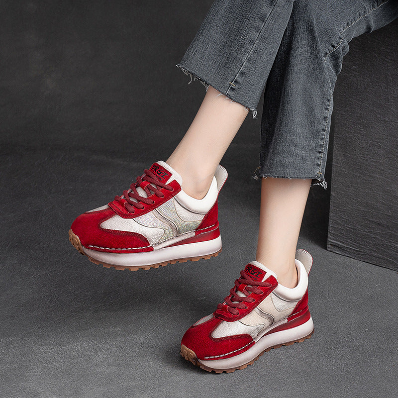 Women's & Men's Pumps Front Color Matching Light Diamond Trendy Casual Shoes