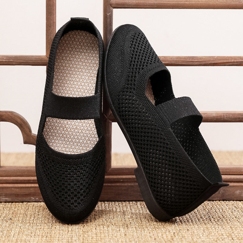 Women's Old Cloth Autumn Mom Soft Bottom Casual Shoes