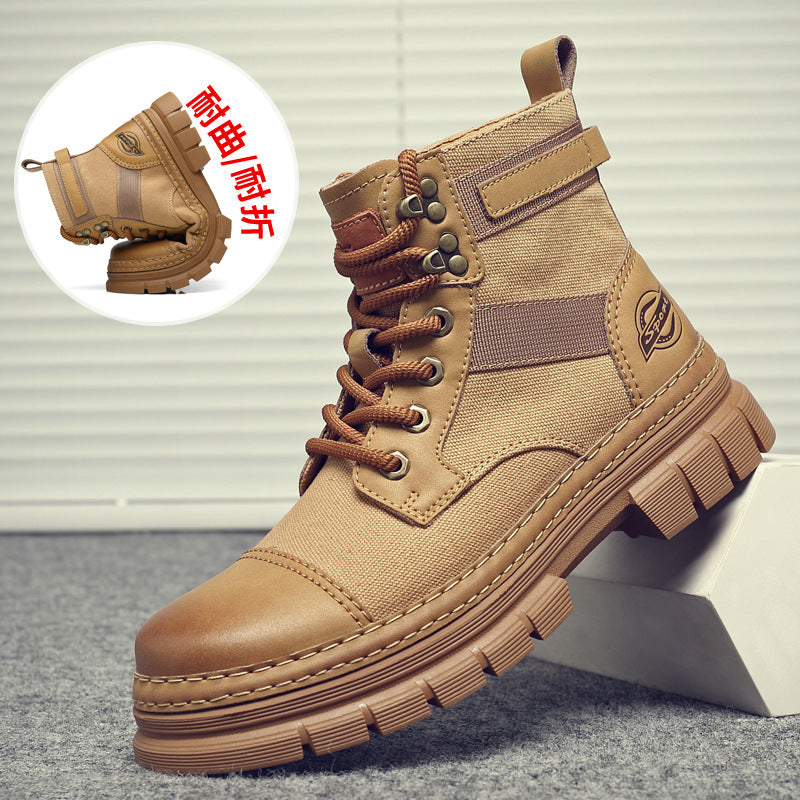 Men's Martin British Style Retro Clothes Combat Boots
